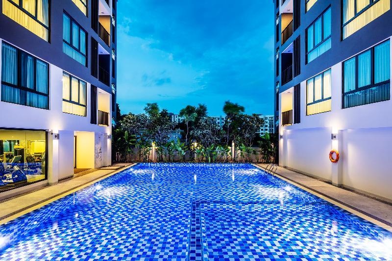 Hotel The Rizin Pattaya Exterior foto